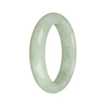 54.8mm Light Green Jade Bangle Bracelet