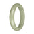 59.2mm Light Green Jade Bangle Bracelet