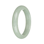 55.5mm Light Green Jade Bangle Bracelet
