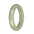 57.1mm Pale Green Jade Bangle Bracelet