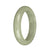 57.1mm Pale Green Jade Bangle Bracelet
