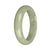 57.4mm Light Green Jade Bangle Bracelet