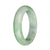 57.3mm Apple Green Pattern Jade Bangle Bracelet