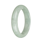 58mm Light Green Jade Bangle Bracelet