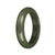 55.3mm Green Jade Bangle Bracelet