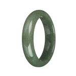 55.3mm Green Jade Bangle Bracelet