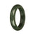 54.5mm Green Jade Bangle Bracelet