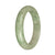 58.8mm Light Green with Apple Green Jade Bangle Bracelet