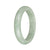 57.3mm Light Green Jade Bangle Bracelet