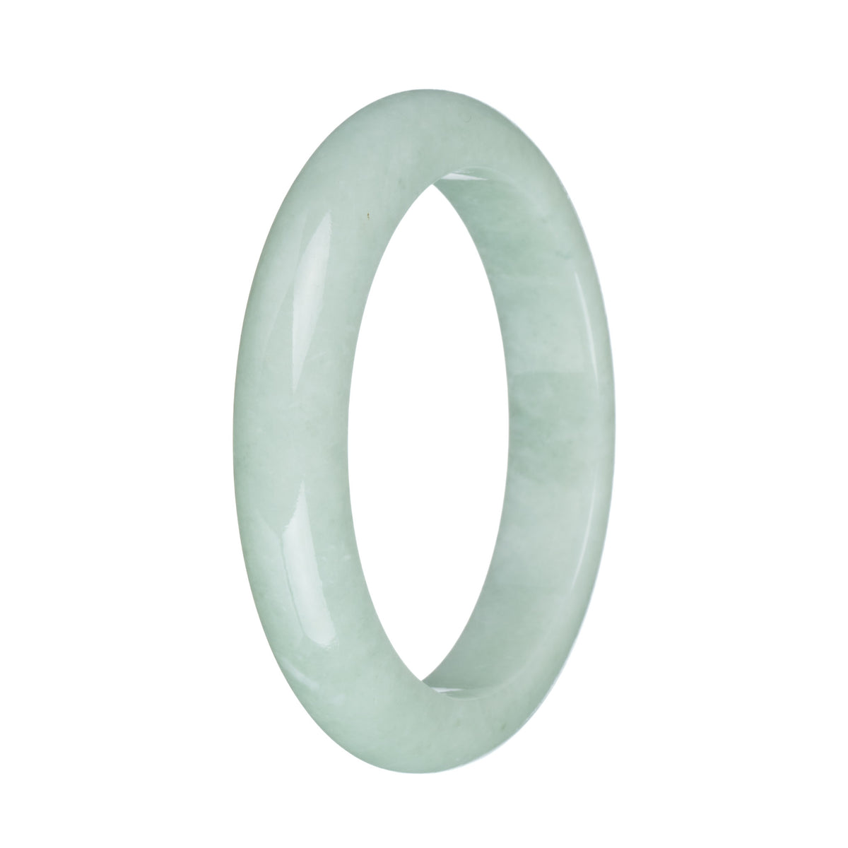 58.5mm Green Jade Bangle Bracelet