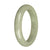 62.8mm Light Green Jade Bangle Bracelet