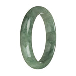 63mm Green Jade Bangle Bracelet
