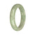 56.7mm Light Green with Apple Green Jade Bangle Bracelet