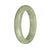 56.7mm Light Green with Apple Green Jade Bangle Bracelet
