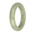 58.3mm Light Green Jade Bangle Bracelet