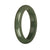 58.2mm Olive Green Jade Bangle Bracelet
