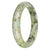 78.3mm Grey with Olive Green, Light Green, and Brown Patterns Jade Bangle Bracelet