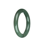 Genuine Grade A Green Jade Bracelet - 53mm Round