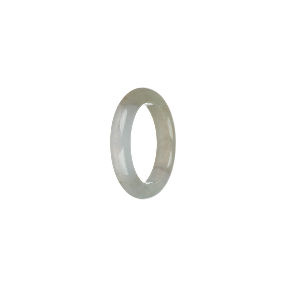 Genuine White Jade Band - US 8.25