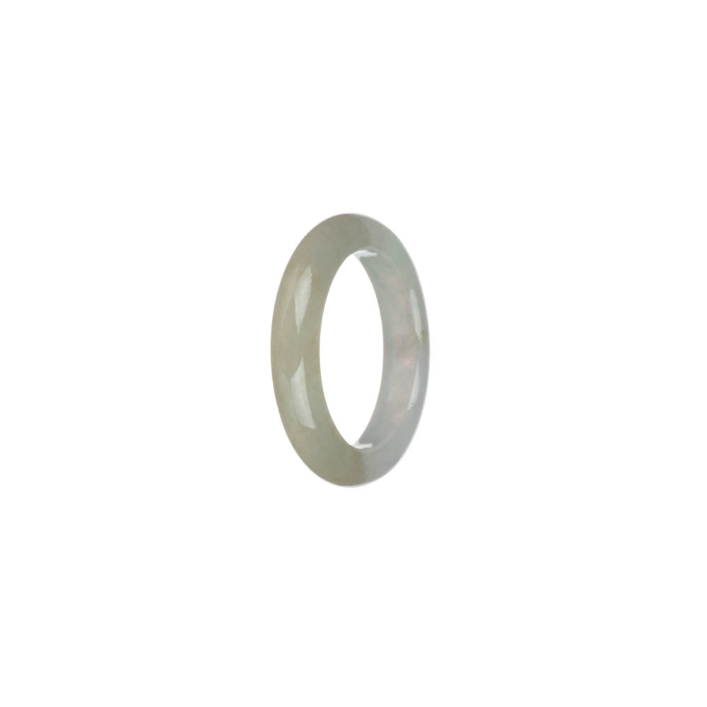 Genuine White Jade Band - US 8.25