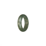 Certified Green Burma Jade Ring - US 8.25