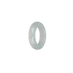 Real White Burma Jade Ring- US 7.25