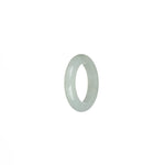Authentic White Jadeite Jade Ring - US 5.5