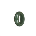 Real Green Burmese Jade Ring- US 9.25