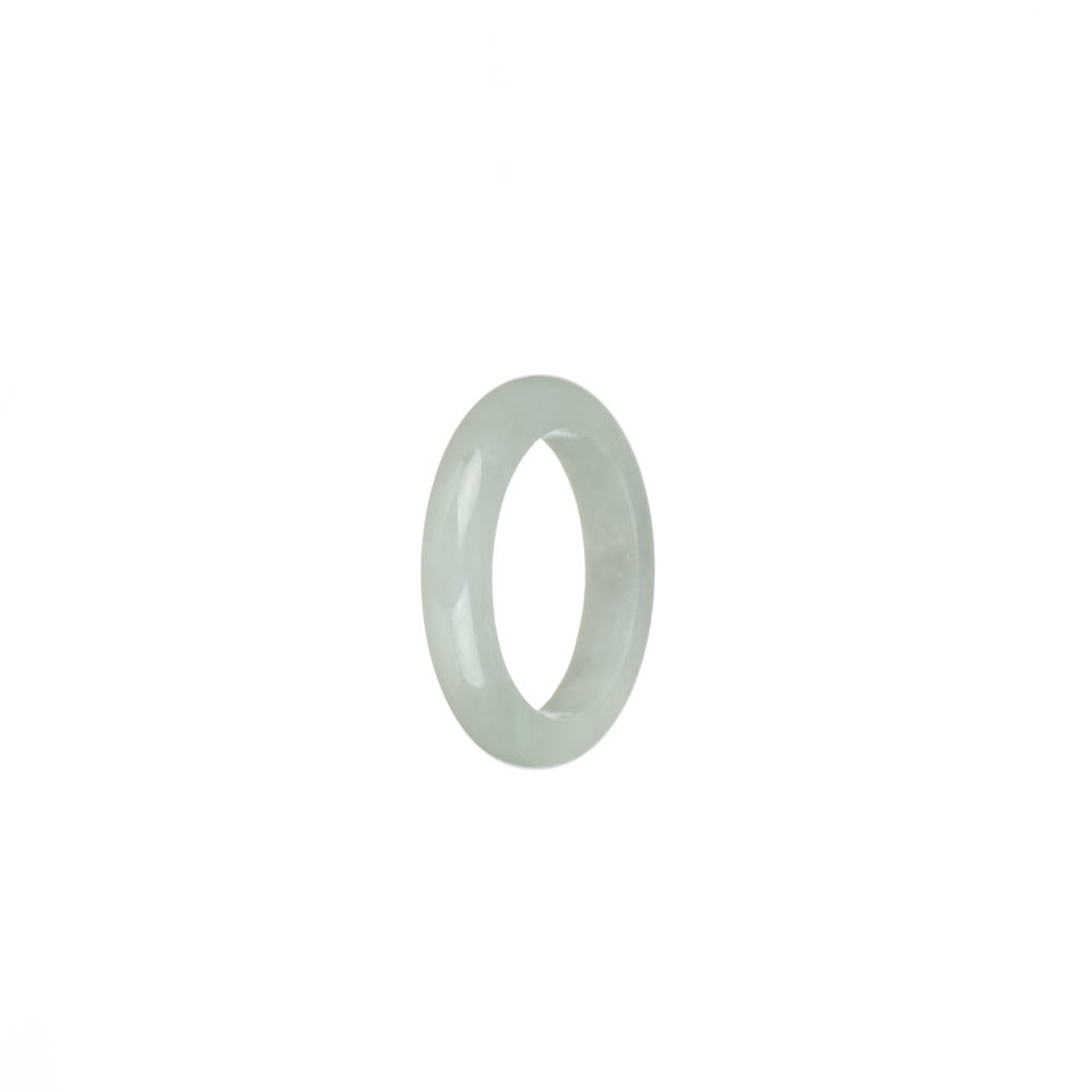 Real White Jade Ring- US 7