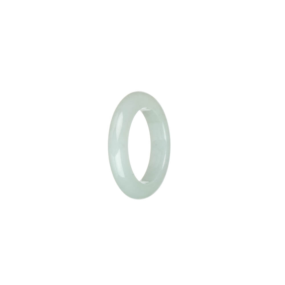 Genuine White Jade Ring- US 7