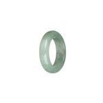 Genuine Light Green Jade Ring - US 9.5