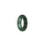 Real Green Jadeite Jade Band - US 7