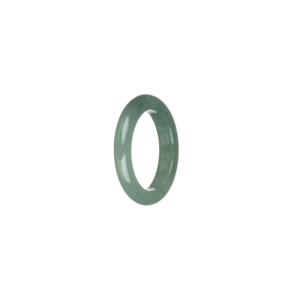 Real Light Green Burma Jade Ring - US 8.25