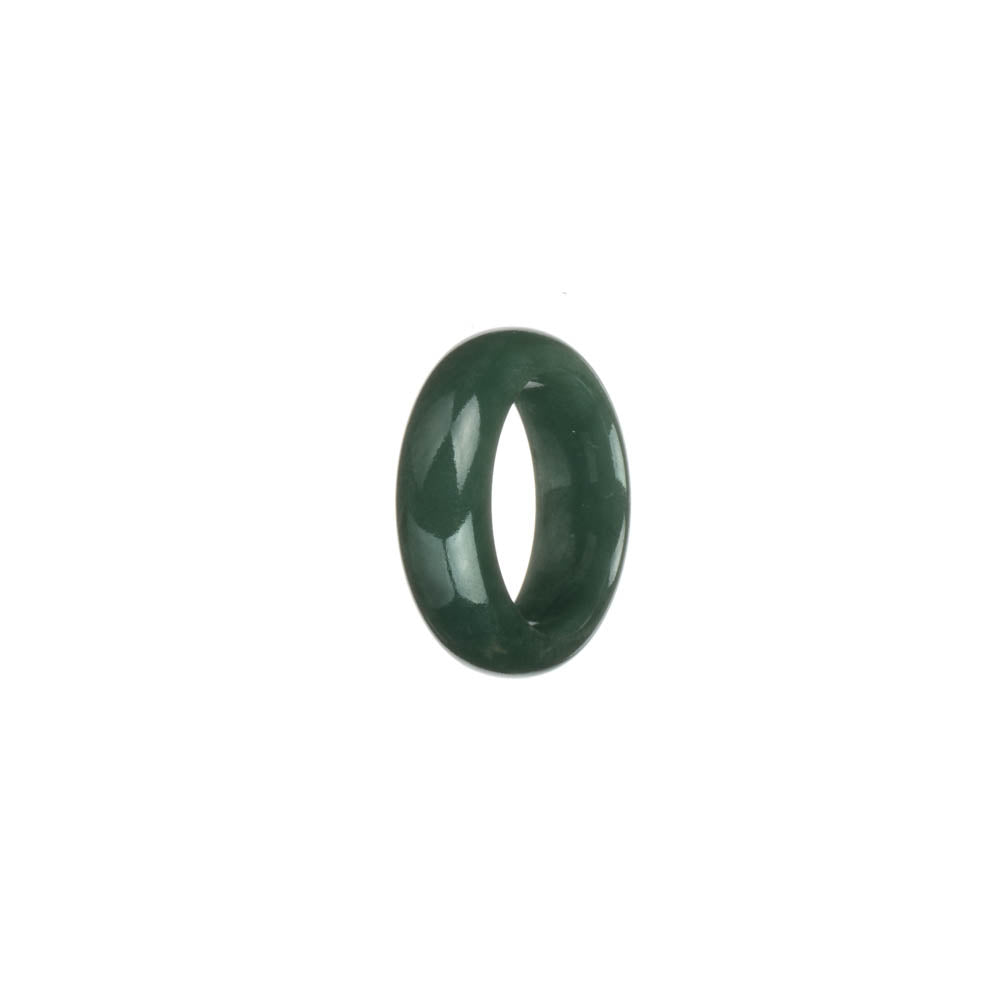 Real Deep Green Jade Band - US 6.25