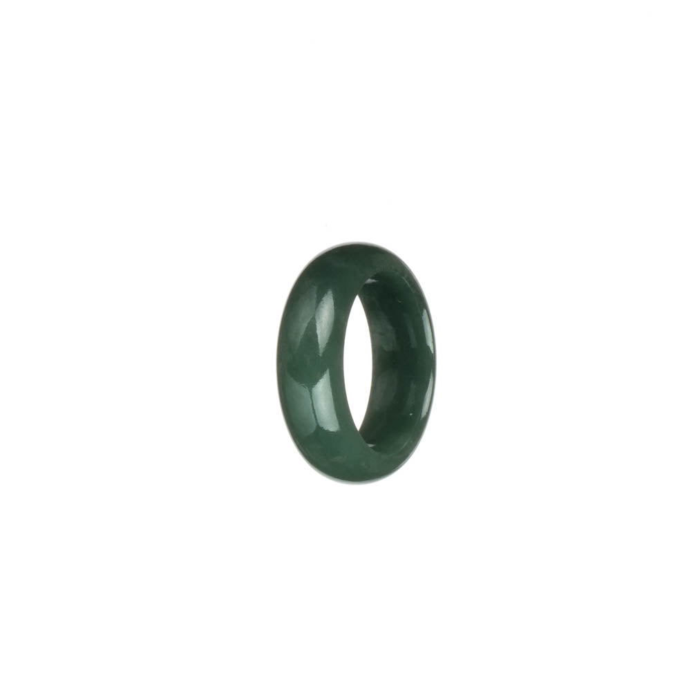 Real Deep Green Jade Band - US 6.25