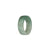 Genuine Green and Pale Green Burma Jade Band - US 9