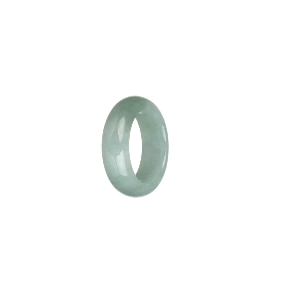 Certified Pale Green Jadeite Jade Ring- US 6