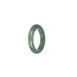 Real Green Burmese Jade Ring- US 8.5