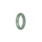 Certified Light Green Jadeite Jade Band - US 9.75