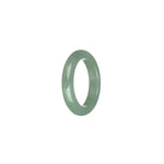 Certified Light Green Jadeite Jade Band - US 9.75