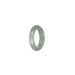 Certified Icy Pale Green Jadeite Jade Ring - US 6