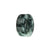 Genuine Black with Grey Burmese Jade Ring - US 10