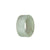 Genuine White with Pale Green Burmese Jade Ring  - US 12