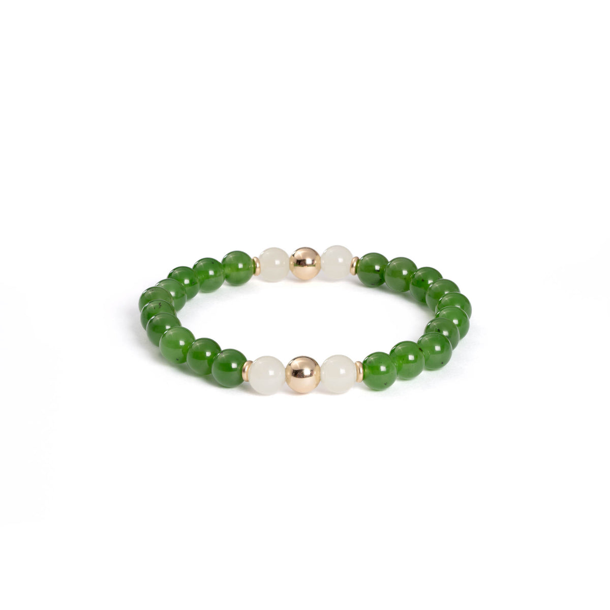 Awaken Soul Green Jade Bracelet