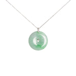 Classic Jade Disc - Diamond Crest