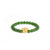 Triumph Dragon Boat Jade Bracelet with 999 Pure Gold