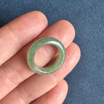 Genuine Green Jade Band - US 7