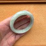 54.5mm Green Jade Bangle Bracelet