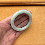 51.9mm Light Green Jade Bangle Bracelet
