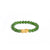 Fortune Pixiu Jade Bracelet with 24 Karat Gold